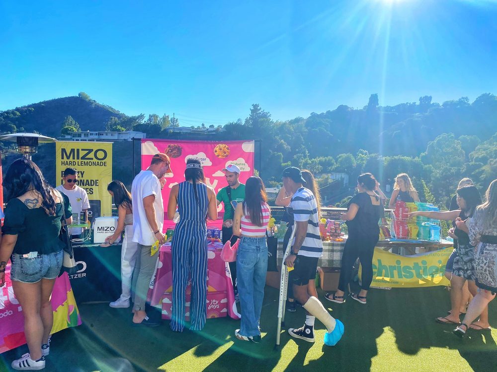 Influencers at the GROW and Tastebase snack fair